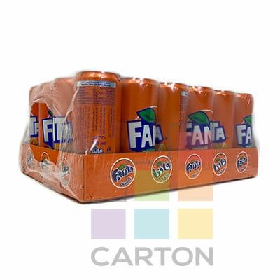 FANTA ORANGE CAN 24*330ML